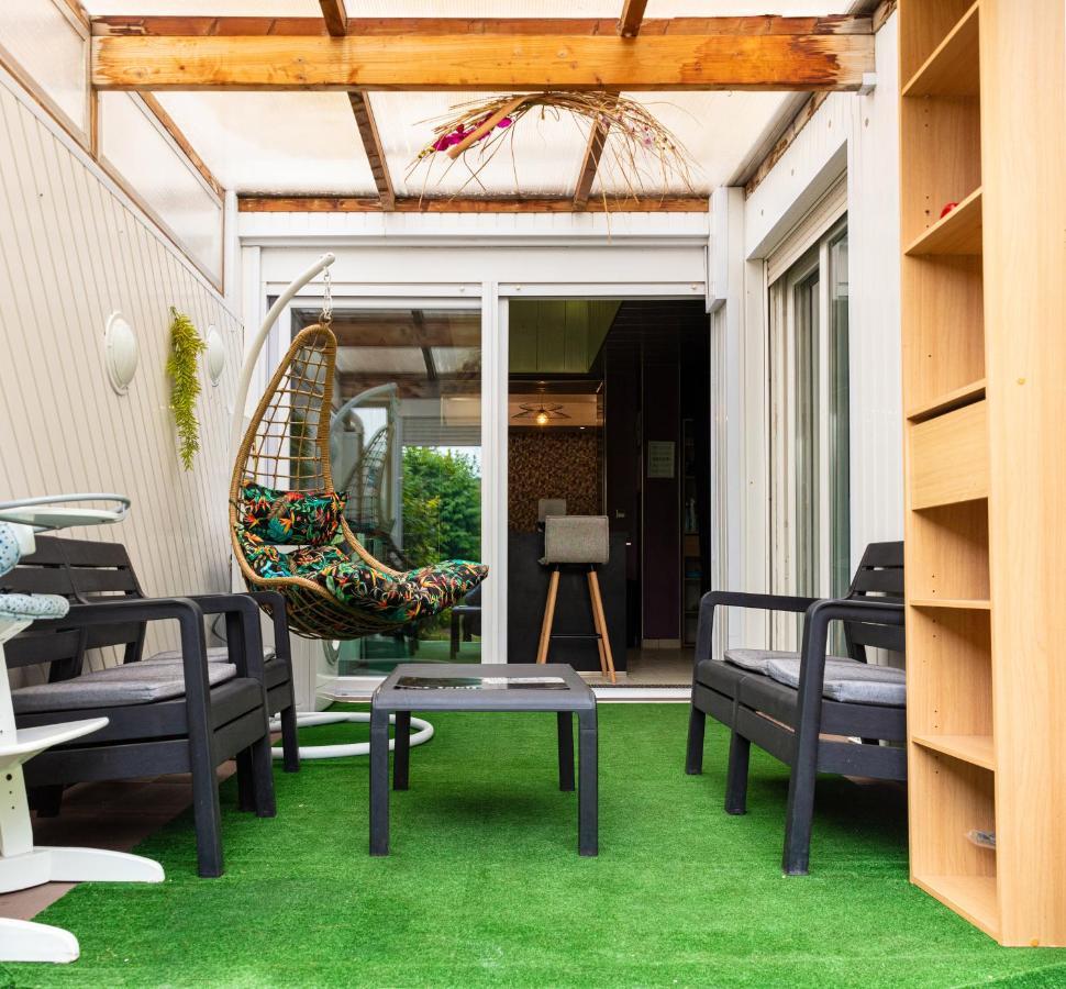 Maison De Ville Restylee Avec Jardin, Proche Gare Dunkirk Exterior photo